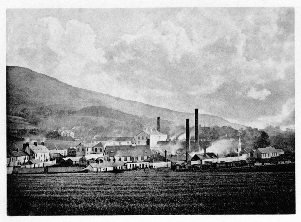14 Blanefield Printworks from West p248