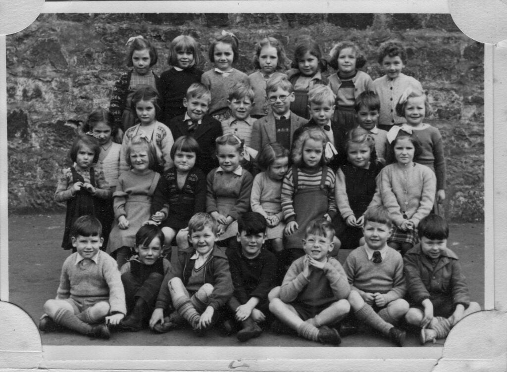 Strathblane School infant class 1951