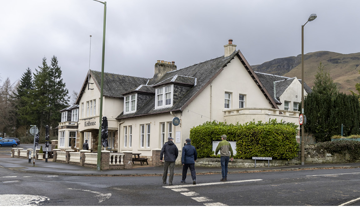 Kirkhouse Inn Strathblane - Postcard